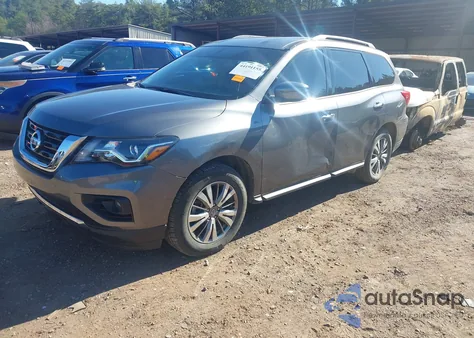 2019 Nissan Pathfinder Sv z USA, uszkodzony, nr VIN 5N1DR2MN0KC625956